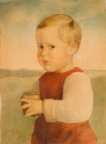 Portrait d'enfant (Nicolas Rivier)