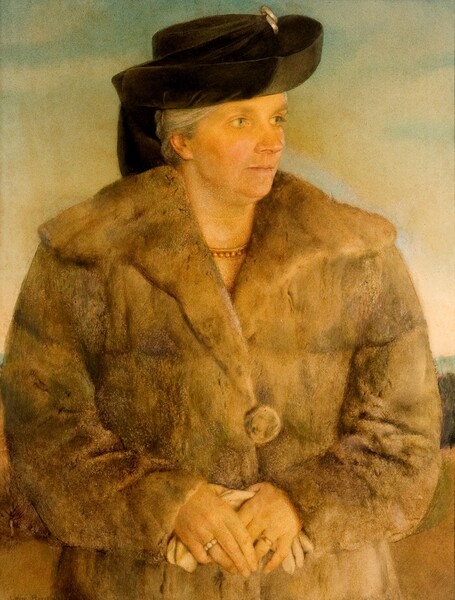Portrait de Julie (au manteau de fourrure)