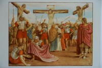 La Crucifixion. Entre les deux larrons