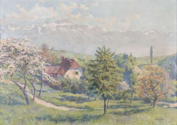 Paysage de printemps
