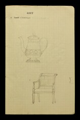 Théière et fauteuil