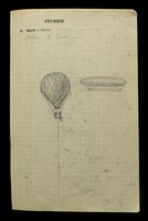 Montgolfière et zeppelin