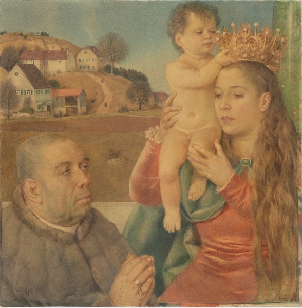 La Vierge au chanoine