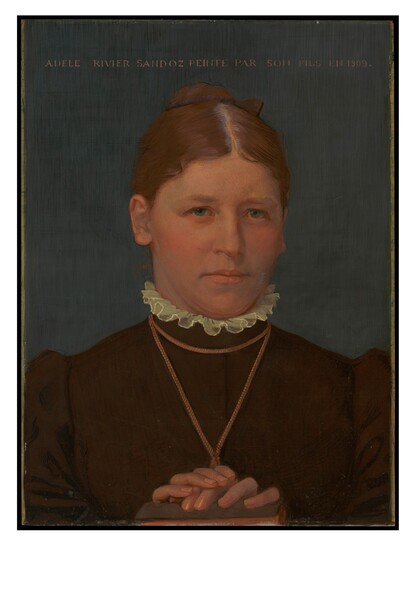 Portrait d'Adèle Rivier-Sandoz (posthume)