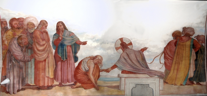 Décoration murale du temple de Denezy