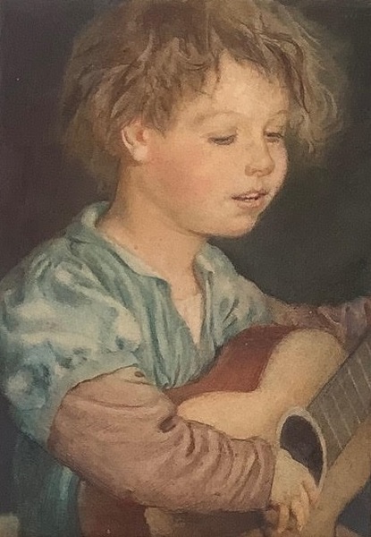 Petit guitariste