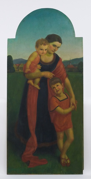 Maternité (mère avec deux enfants)